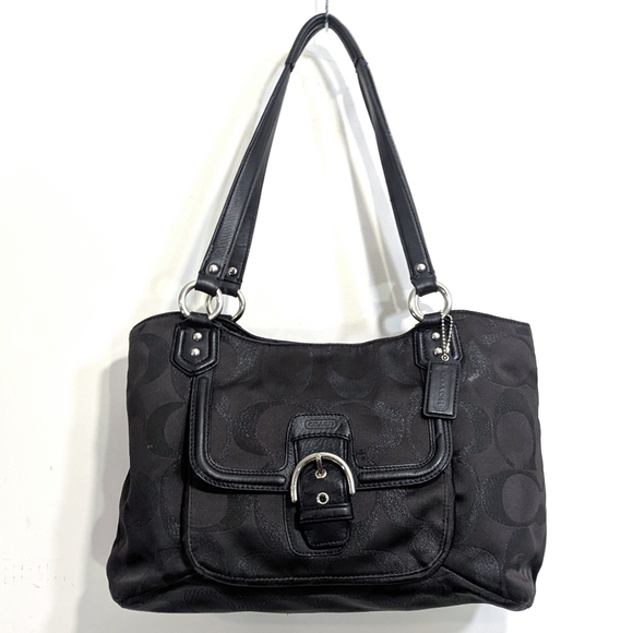 Coach Handbags - Coach Campbell Belle Signature Carryall Shoulder Bag